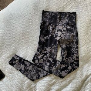 Black and Grey Gym Leggings